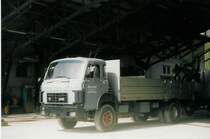 Aerni, Arberg Saurer beim Baugesch�ft in Aarberg