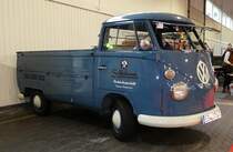 =VW T1 mit Ladepritsche, fotografiert bei der Technorama Kassel im März 2017