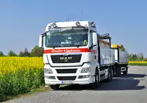 MAN TGX 26.440 Hängerzug in Köln-Wahn - 09.04.2017