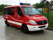 Feuerwehr Bad Vilbel Mercedes Benz Sprinter MTF am 07.05.17 beim Tag der Offenen Tür am neuen Gerätehaus im Stadtteil Heilsberg