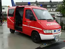 Feuerwehr Bad Vilbel Mercedes Benz Sprinter ELW 1 am 07.05.17 beim Tag der Offenen Tür am neuen Gerätehaus im Stadtteil Heilsberg