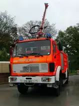 Feuerwehr Bad Vilbel Mercedes Benz TLF 24/50 am 07.05.17 beim Tag der Offenen Tür am neuen Gerätehaus im Stadtteil Heilsberg