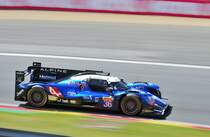 LMP2 Nr.36 Signatech-Alpine, Alpine A470 (Gibson), Fahrer: Romain Dumas, Gustavo Menezes, Matthew Rao. FIA WEC Langstrecken- WM am 6.Mai 2017 in Spa Francorchamps