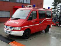 Feuerwehr Bad Vilbel Mercedes Benz Sprinter ELW 1 am 07.05.17 beim Tag der Offenen Tür am neuen Gerätehaus im Stadtteil Heilsberg