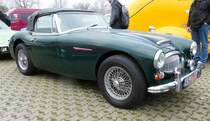 =Austin Healey 3000 MK III, gesehen bei der Technorama Kassel im März 2017