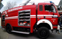 Tanklöschfahrzeug TLF 24/50 der Freiwillige Feuerwehr Zeulenroda. Foto 01.05.17