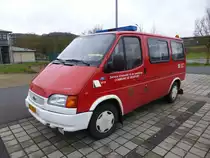Ford Transit MTW des Service d'incendie et de sauvetage Beaufort aufgenommen am 19.03.2017