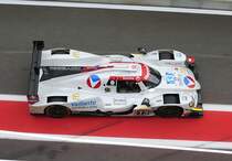 Nr.13  Vaillante Rebellion Racing  fahrt im Oreca 07 (Gibson)LMP2 mit den Fahrer:   Nelson Piquet junior, Mathias Beche, David Heinemeier Hansson. In der Boxengasse bei den FIA WEC 6h von Spa Francorchamps am 6.Mai 2017