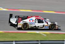 Nr. 31  Vaillante Rebellion Racing  fahrt im Oreca 07 (Gibson) LMP2 mit den Fahrer:   Nicolas Prost, Julien Canal, Bruno Senna. Mitzieher dei den FIA WEC 6h von Spa Francorchamps am 6.Mai 2017