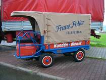 Die Dieselameise der Firma Poller beim IFA Oldtimertreffen in Auerbach Rebesgr�n