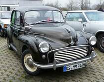 =Morris Minor 1000, fotografiert bei der Technorama Kassel im März 2017