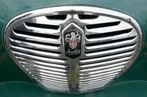 =Austin Kühlermaske, fotografiert bei der Technorama Kassel im März 2017