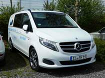 =MB Vito der Firma HÄNSCH steht auf dem Parkgelände der RettMobil Fulda, Mai 2017