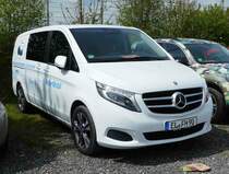 =MB Vito der Firma HÄNSCH steht auf dem Parkplatz der RettMobil Fulda, Mai 2017