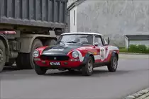 Fiat 124 Spider, aufgenommen während der Boucles de Clervaux am 13.05.2017.