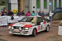 Audi Quattro aufgenommen kurz vor dem Ziel der Boucles de Clervaux am 13.05.2017, in Clervaux.