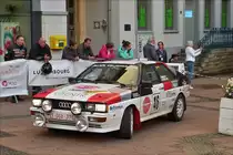 Audi Quattro aufgenommen kurz vor dem Ziel der Boucles de Clervaux am 13.05.2017, in Clervaux.