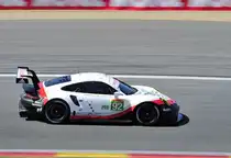 Mitzieher des zweiten Neuen Porsche 911 RSR (2017)Vierliter-Boxermotor (Basis 911 GT3)mit Direkteinspritzung. Werks Porsche Team,	Porsche 991 RSR Nr.: 92 Michael Christensen & Kévin Estre. FIA WEC 6h Langstrecken- WM am 6.Mai 2017 in Spa Francorchamps