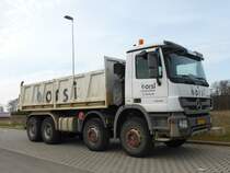 Mercedes-Benz Actros 3248 aufgenommen am 12.03.2017