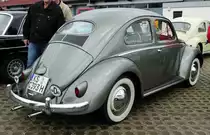 =VW Käfer, Bj. 1957, fotografiert bei der Technorama Kassel im März 2017