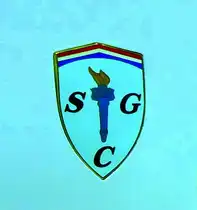 SCG, Logo an einem Sportwagen, steht f�r Scuderia Cameron Glickenhaus, der US-amerikanische Unternehmer l��t exklusive Sportwagen in Italien bauen, Mai 2017