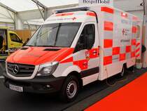 DRK Main Kinzig Kreis Mercedes Benz Sprinter am 12.05.17 auf der RettMobil in Fulda