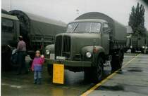 Schweizer Armee M+58'861 Saurer auf der Thuner Allmend