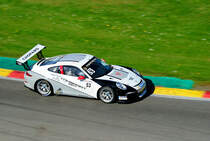 Mitzieher der Nr.53 Ayhancan GUVEN im Porsche GT3 Cup 991, DVB Racing, Porsche Carrera Cup Benelux / France, 6.5.2017 in Spa Francorchamps