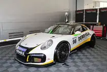 Nr.98 Porsche GT3 Cup 991 vom Team BELGIUM Racing im Fahrerlager, Rahmenprogramm der 6 Hours of Spa-Francorchamps 2017,Porsche Carrera Cup France & Benelux