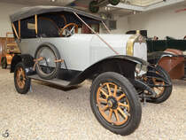 Ein Praga Alfa 5/15 HP im Technischen Nationalmuseum Prag (September 2012)