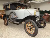 Ein Praga Alfa 5/15 HP im Technischen Nationalmuseum Prag (September 2012)