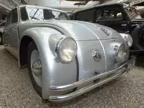Ein Tatra 77 A im Technischen Nationalmuseum Prag (September 2012)