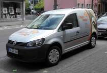 =VW Caddy der Firma  Georg Dietrich  steht im Mai 2017 in Fulda