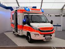 DRK Eschwege IVECO Daily RTW am 12.05.17 auf der RettMobil in Fulda