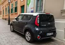 Kia Soul II Rückansicht am 18.04.2017