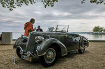 BMW 315 RKW (auf das Gestelle hat die Firma Reichskuratorium für Wirtschaftlichkeit und Ambi-Budd die Karosserie gefertigt). Das Fahrzeug ist im 2. Weltkrieg verlorengegangen, danach 1989 in der Tschechoslowakei aufgetaucht. Restauration begann im Jahre 2014. Foto: IV. Balatonfüred Concours d'Elegance am 07.05.2017