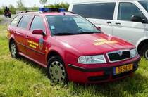 =Skoda Octavia der CIS Walferdange/Luxembourg, gesehen auf dem Parkplatz der RettMobil Fulda, Mai 2017