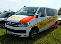 =VW T6 vom ASB BERLIN-NORDOST, gesehen auf dem Parkplatz der RettMobil Fulda, Mai 2017