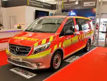 Design 112 Mercedes Benz Vito am 12.05.17 auf der RettMobil in Fulda