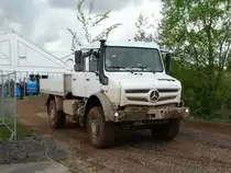 Mercedes Benz Unimog U4000 am 12.05.17 auf der RettMobil in Fulda