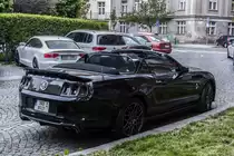 Ford Shelby Mustang Convertible (Rückansicht), fotografiert am 21.04.2017.