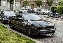Ford Shelby Mustang Convertible (Rückansicht), fotografiert am 21.04.2017.