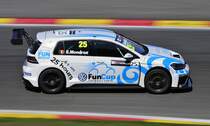 Nr.25 der TCR International Serie, Edouard Mondron (BEL) vom Delahaye Racing Team  auf Volkswagen Golf GTi TCR, im Rahmenprogramm der FIA WEC 6 Hours of Spa-Francorchamps am 6.Mai.2017