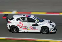 Nr.62 der TCR International Serie, Dušan Borković (SRB)  vom Team GE-Force  auf Alfa Romeo Giulietta TCR , im Rahmenprogramm der FIA WEC 6 Hours of Spa-Francorchamps am 6.Mai.2017