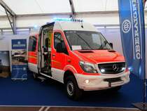 Mercedes Benz Sprinter RTW am 12.05.17 auf der RettMobil in Fulda