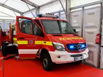 Feuerwehr Buchholz Mercedes Benz Sprinter ELW am 12.05.17 auf der RettMobil in Fulda