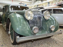Ein S.S. Jaguar 3.5 Litre im Technischen Nationalmuseum Prag (September 2012)