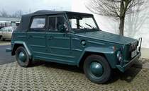 =VW 181, fotografiert bei der Technorama Kassel im März 2017