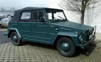 =VW 181, fotografiert bei der Technorama Kassel im März 2017