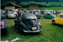 VW-K�fer BE 263'047 am K�fer-Treffen in Ch�teau-d'Oex